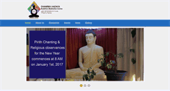 Desktop Screenshot of dhammahadaya.net
